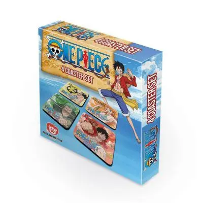 ONE PIECE - Characters Coaster Set - Figurine